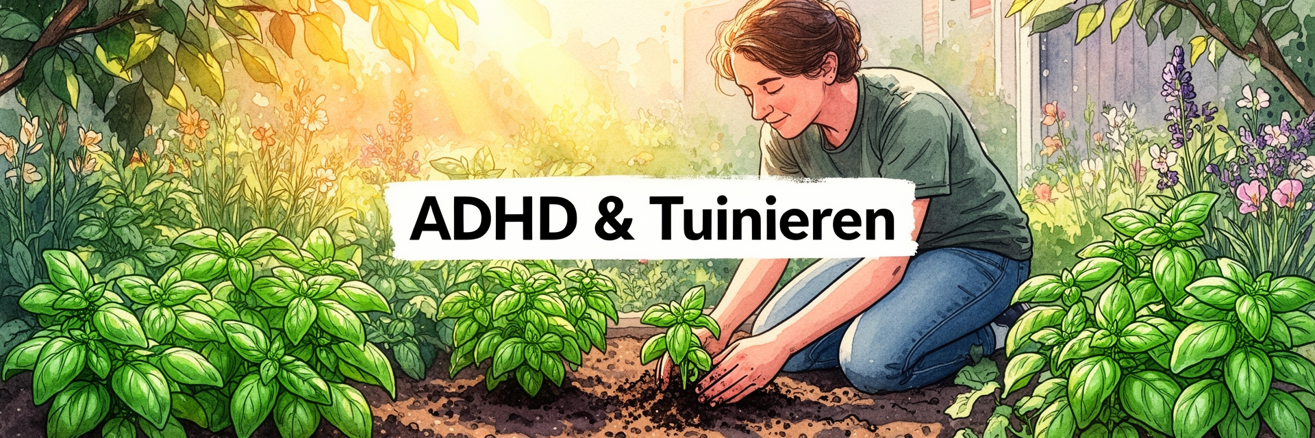 Coverafbeelding voor ADHD en tuinieren: waarom je hersenen groen nodig hebben
