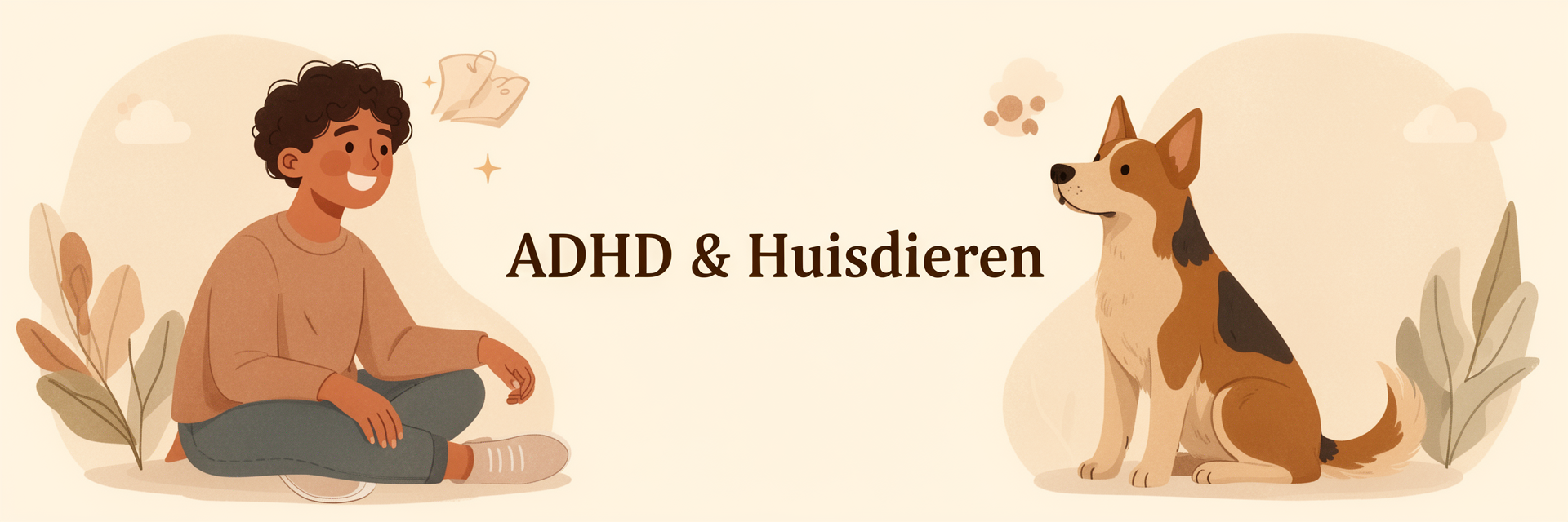 Coverafbeelding voor ADHD en Huisdieren: Een Unieke Connectie
